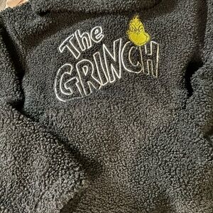 The Grinch Black Sherpa Hoodie